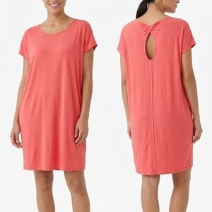 Lilla P Vibrant Coral Dress